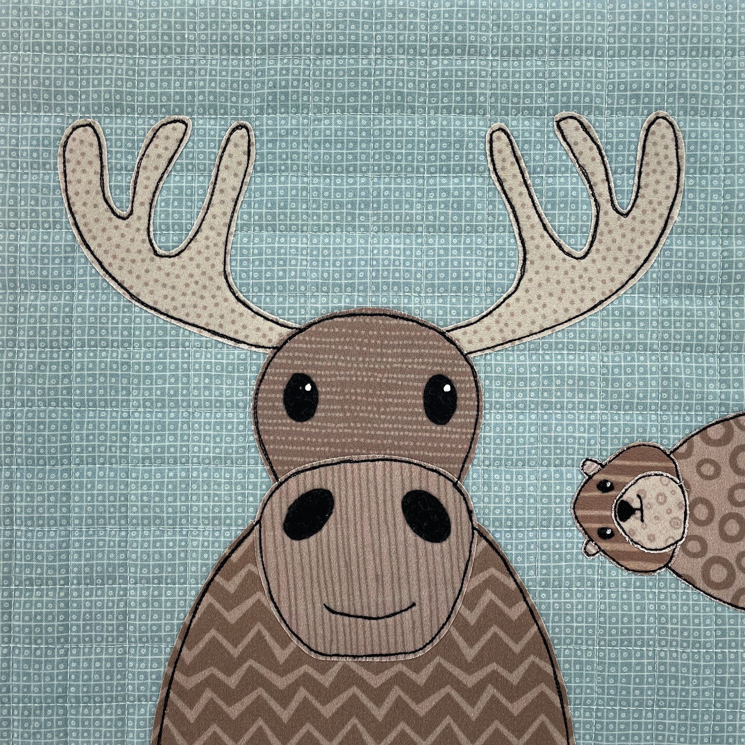 Lentil Lemming Applique Quilt Pattern