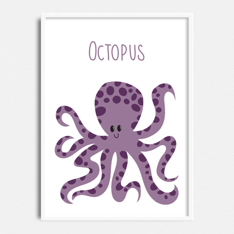 Octopus Art Printables