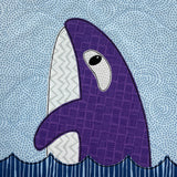 Otis Orca Applique Quilt Pattern