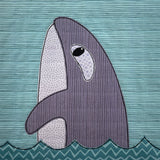 Otis Orca Applique Quilt Pattern