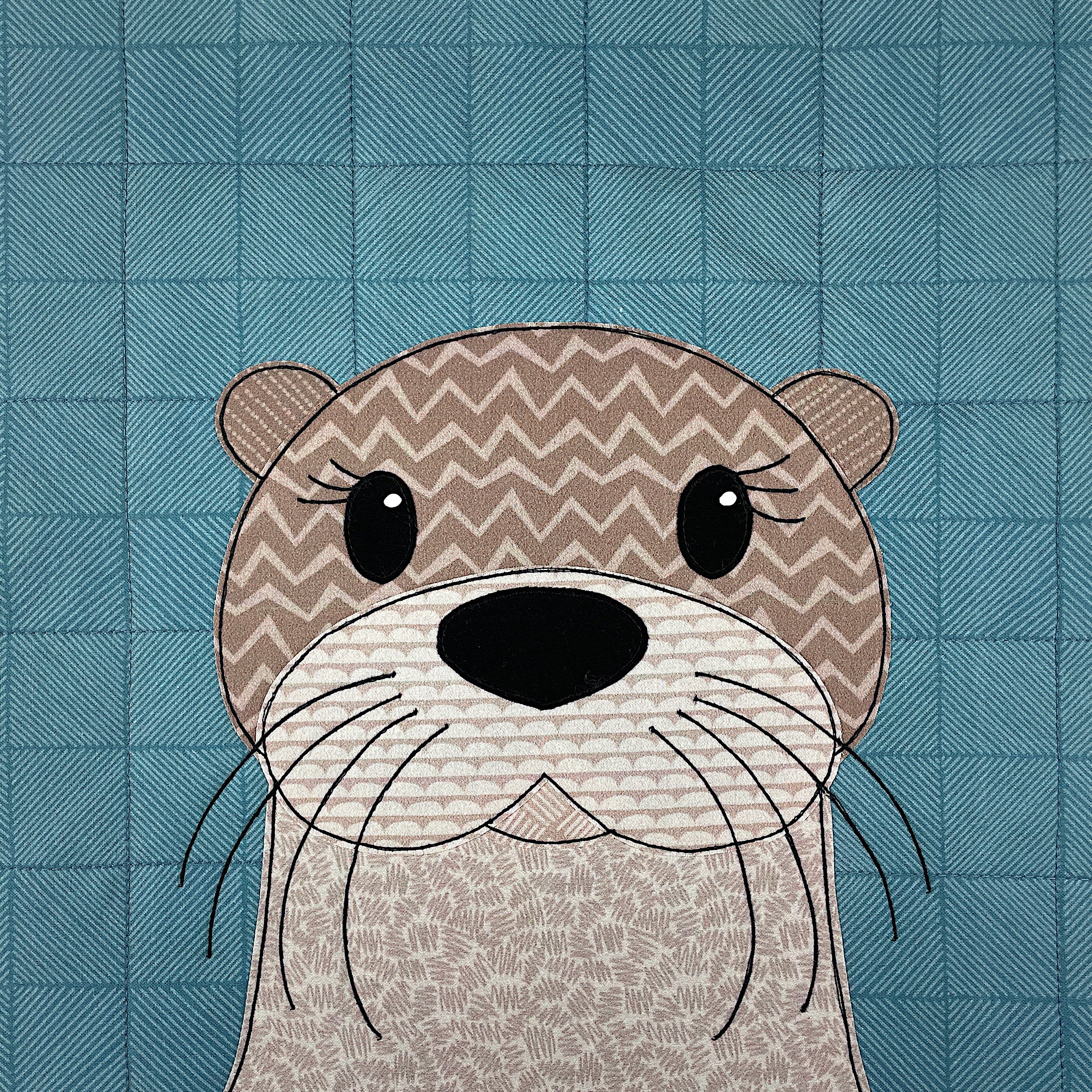 Olson Otter Applique Pattern