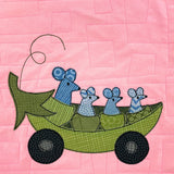 Pea Pod Hot Rod Applique Pattern