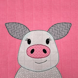 Padgett Pig Applique Pattern