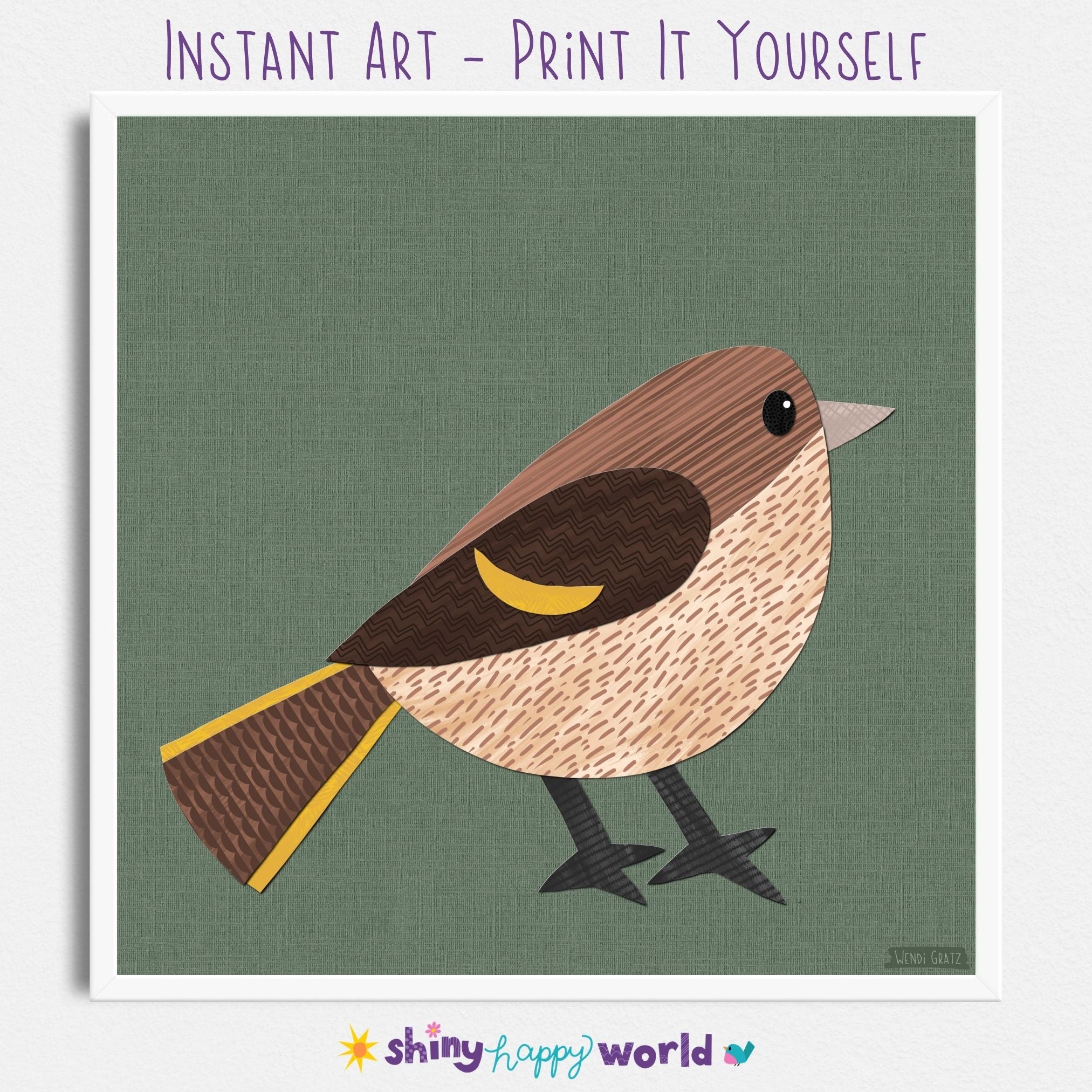 Songbird Printables Bundle #1