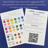 Beautiful Birds Stitch and Stitch Pack