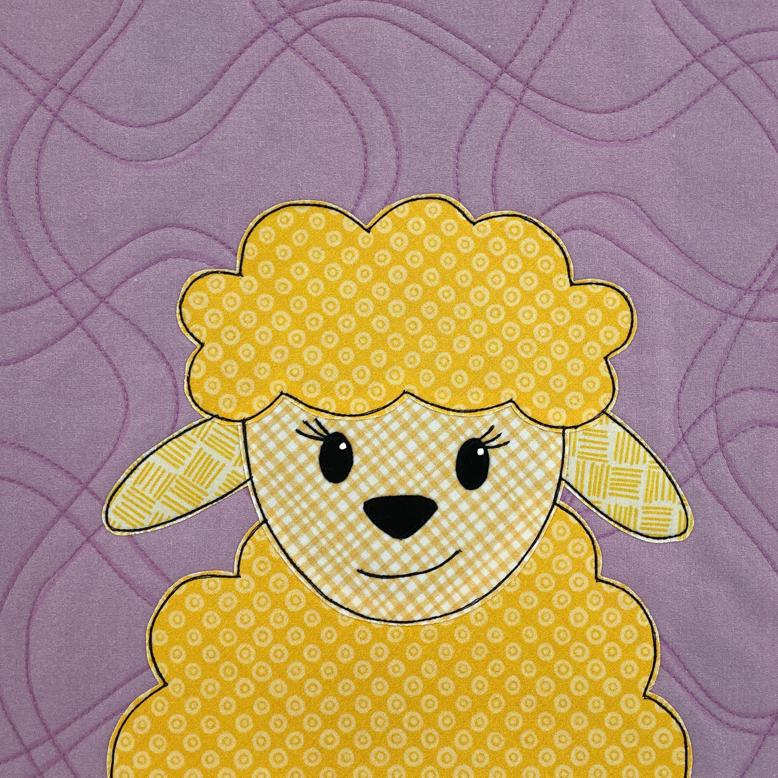 Sherry Sheep Applique Pattern