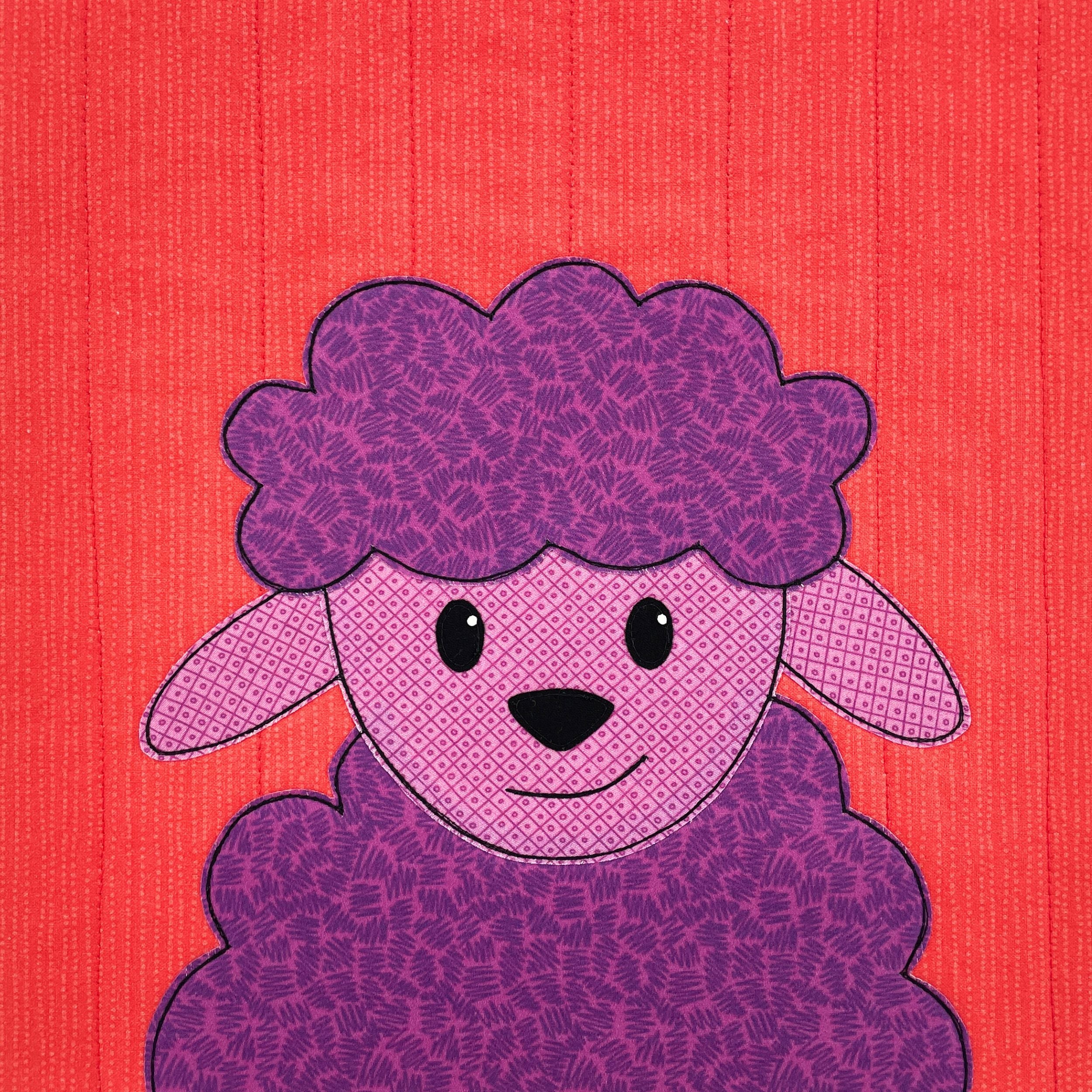 Sherry Sheep Applique Pattern