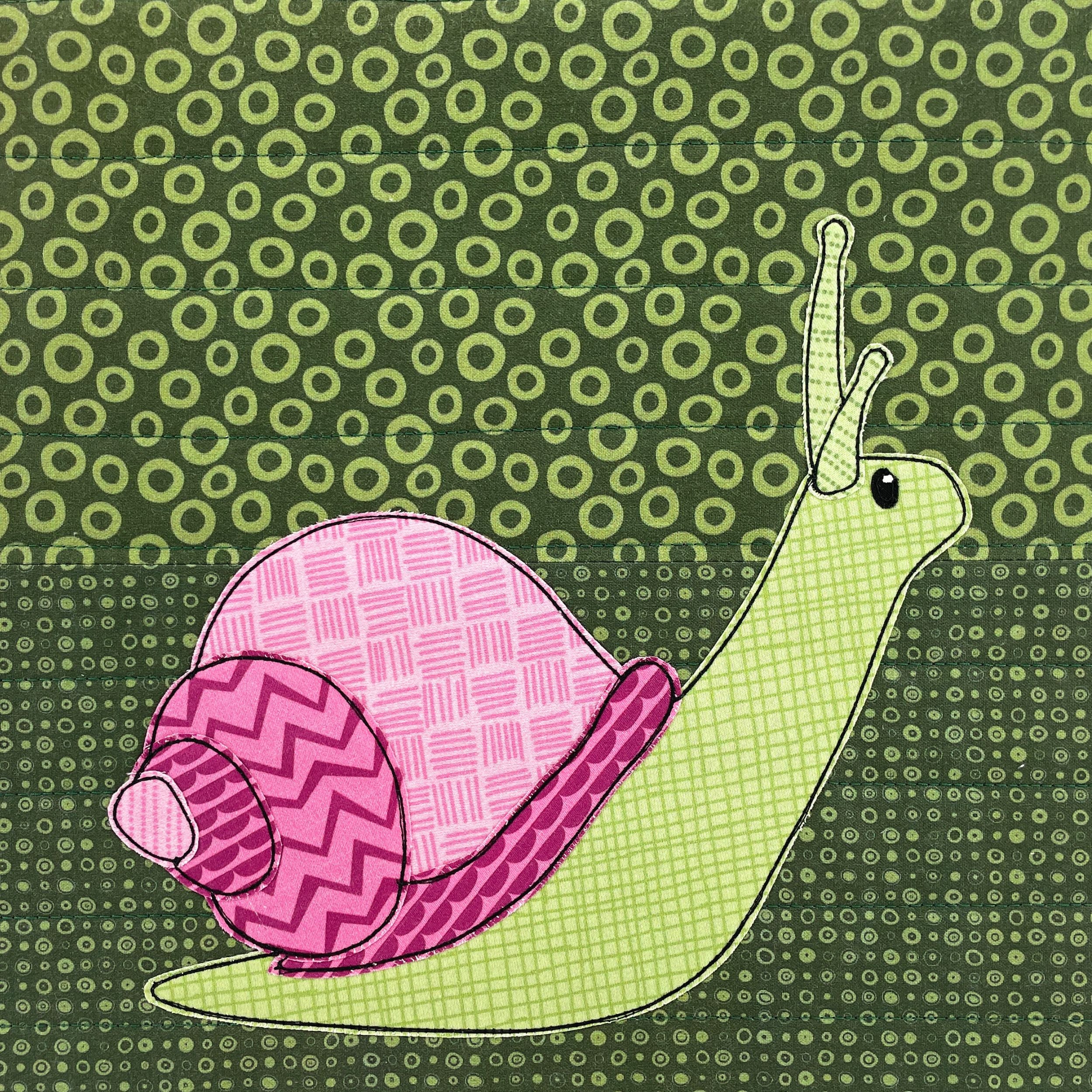 Sullivan Snail Applique Pattern