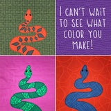 Sawyer Snake Applique Pattern