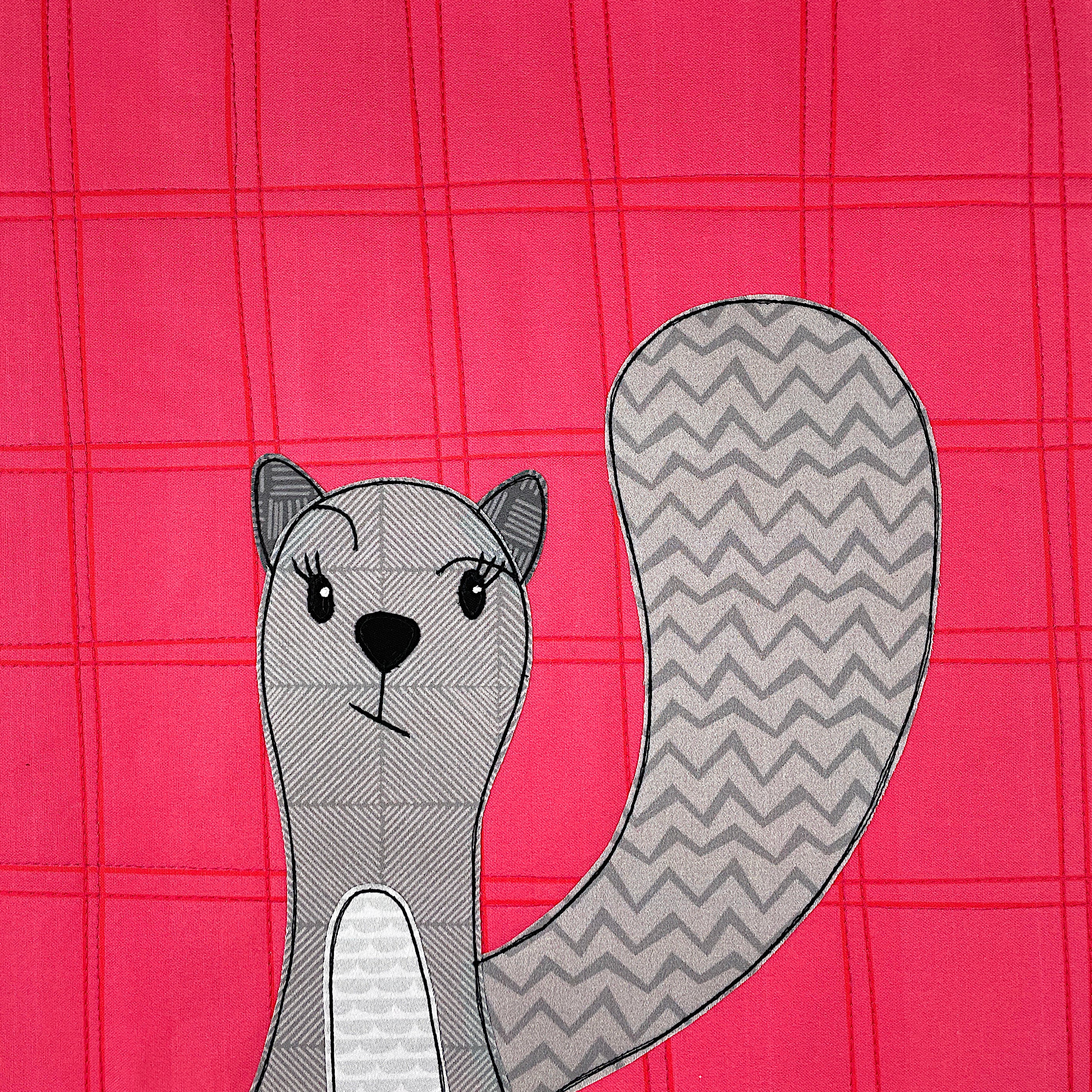 Sanford Squirrel Applique Pattern