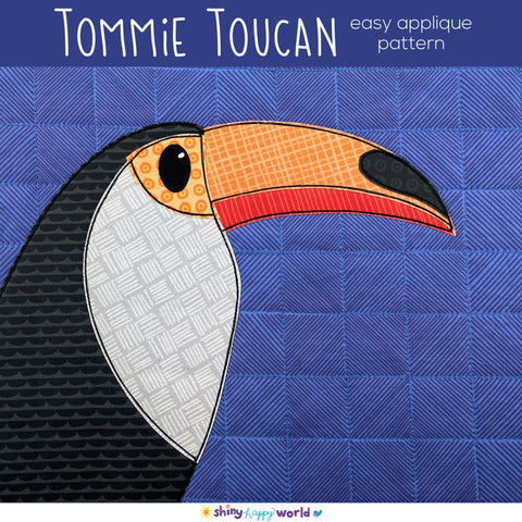 Tommie Toucan Applique Quilt Pattern