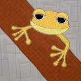 Troy the Tree Frog Applique Pattern