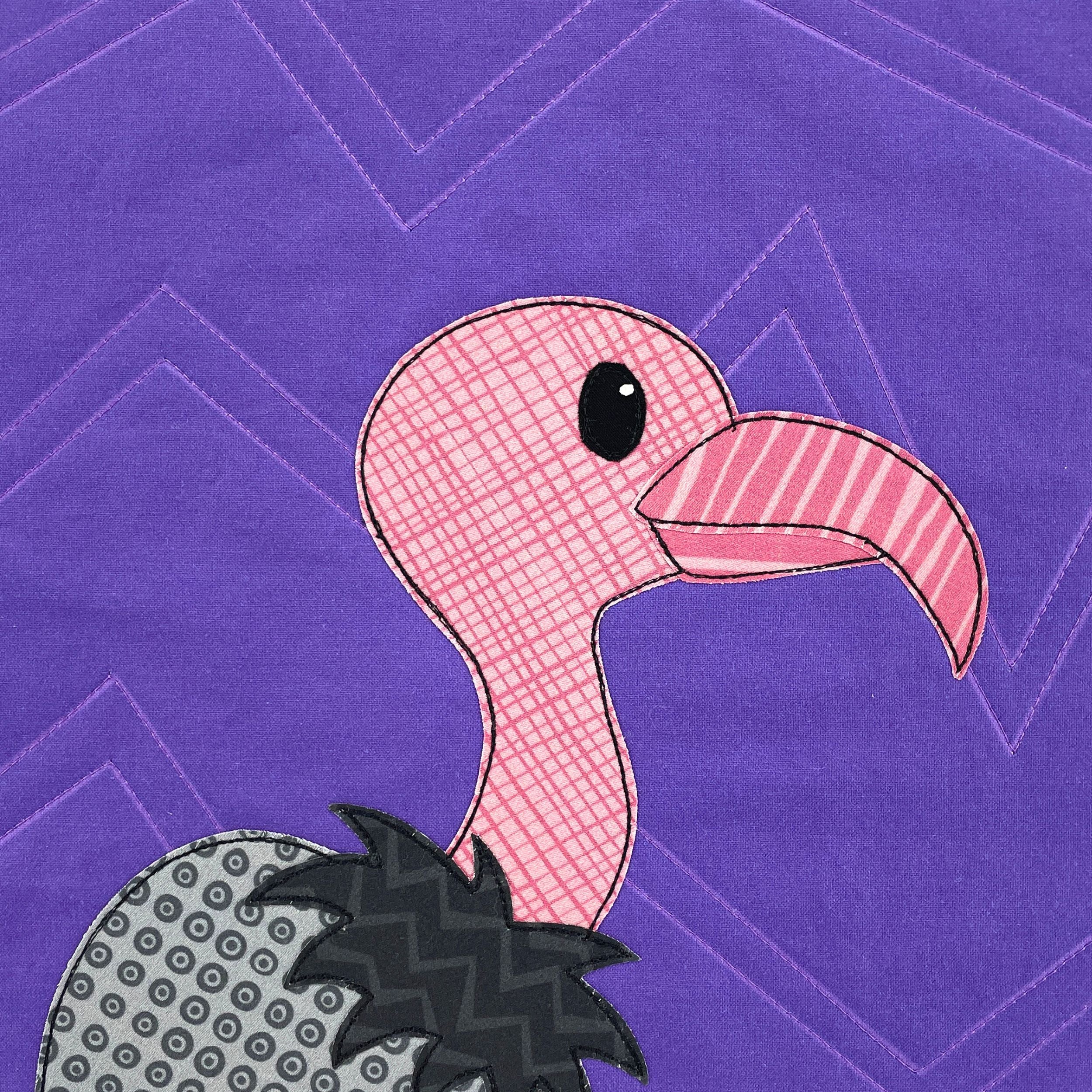 Vigo Vulture Applique Pattern