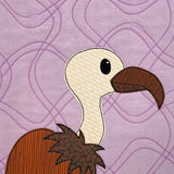 Vigo Vulture Applique Pattern