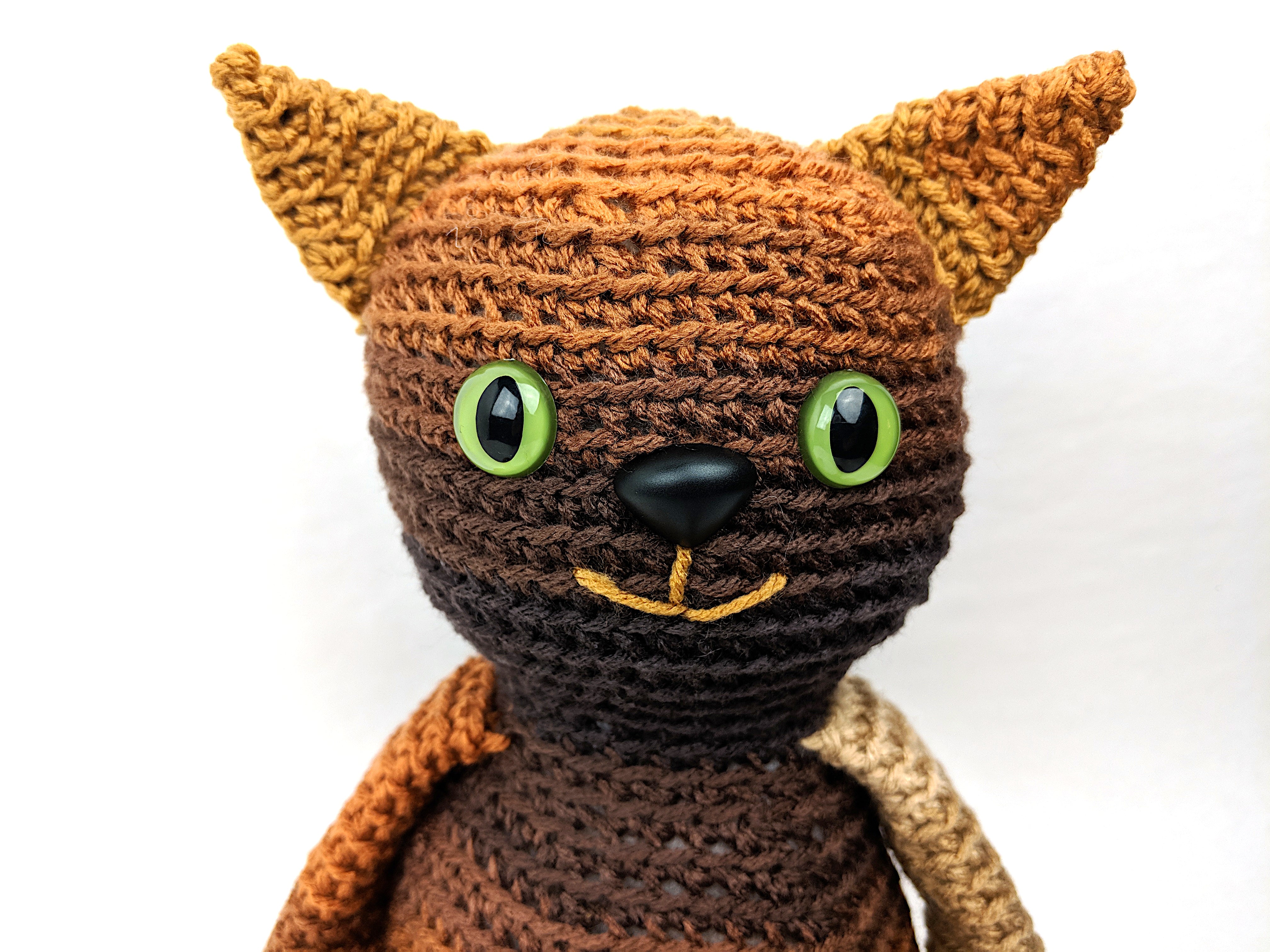 Cooper Cat Crochet Amigurumi Pattern