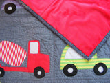 Beep! Beep! Cars and Trucks Quilt Pattern