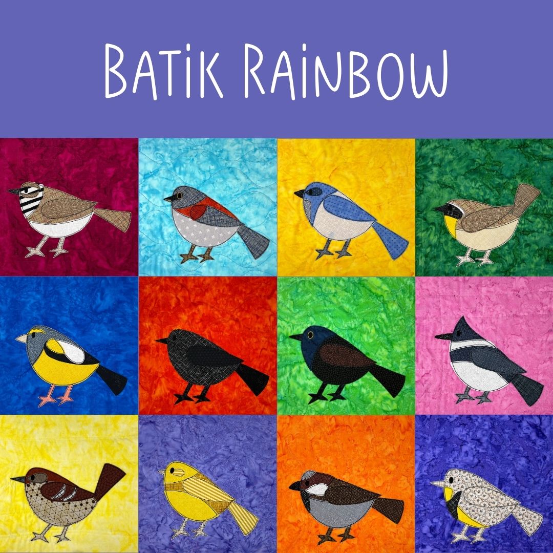 Backyard Birds - a Mix & Match Applique Quilt Pattern – Shiny