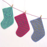 Mini Stockings Advent Calendar Pattern