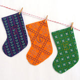 Mini Stockings Advent Calendar Pattern