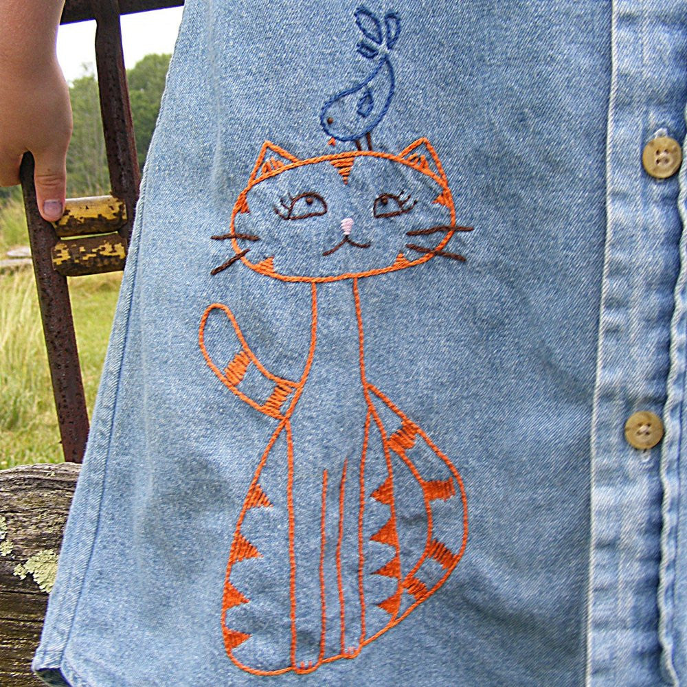 BFFs embroidery pattern