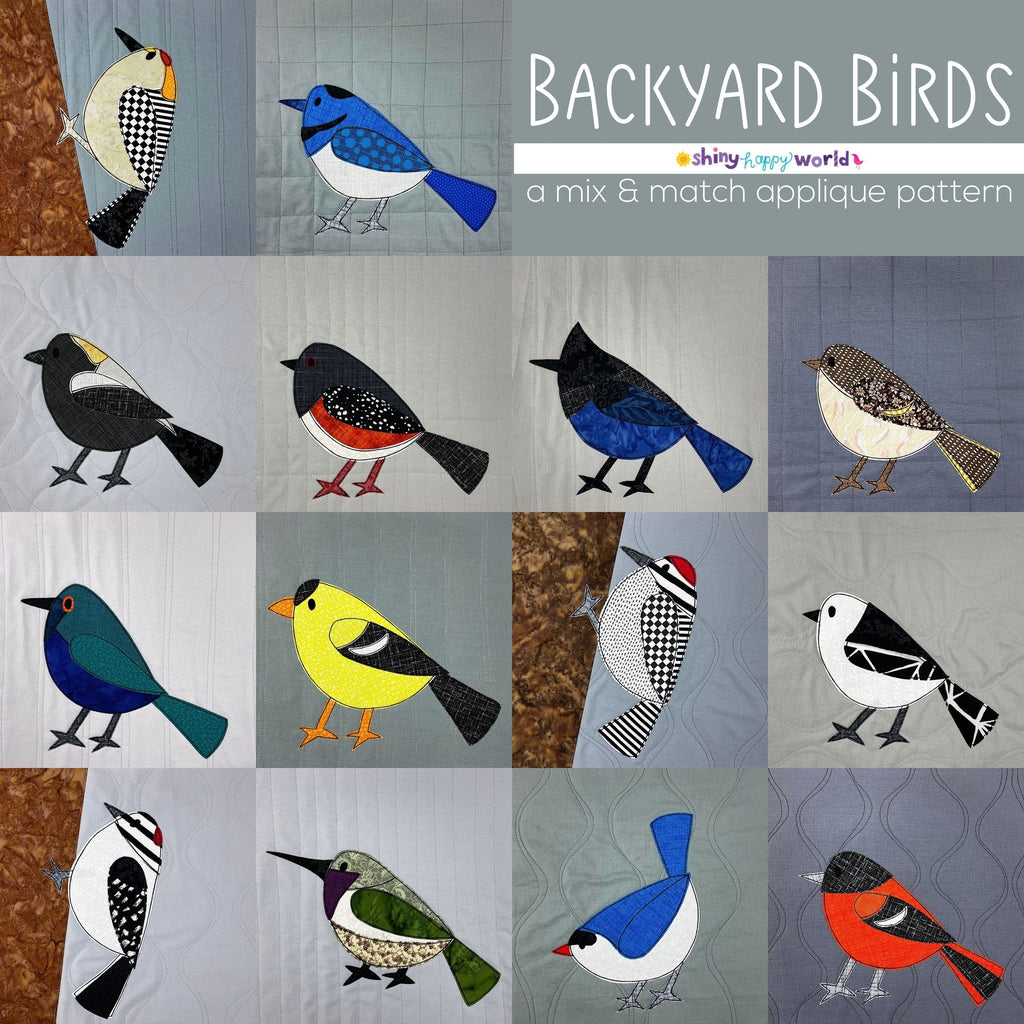 Backyard Birds - a Mix & Match Applique Quilt Pattern – Shiny Happy World backyard-birds-a-mix-match-applique-quilt-pattern-shiny-happy-world