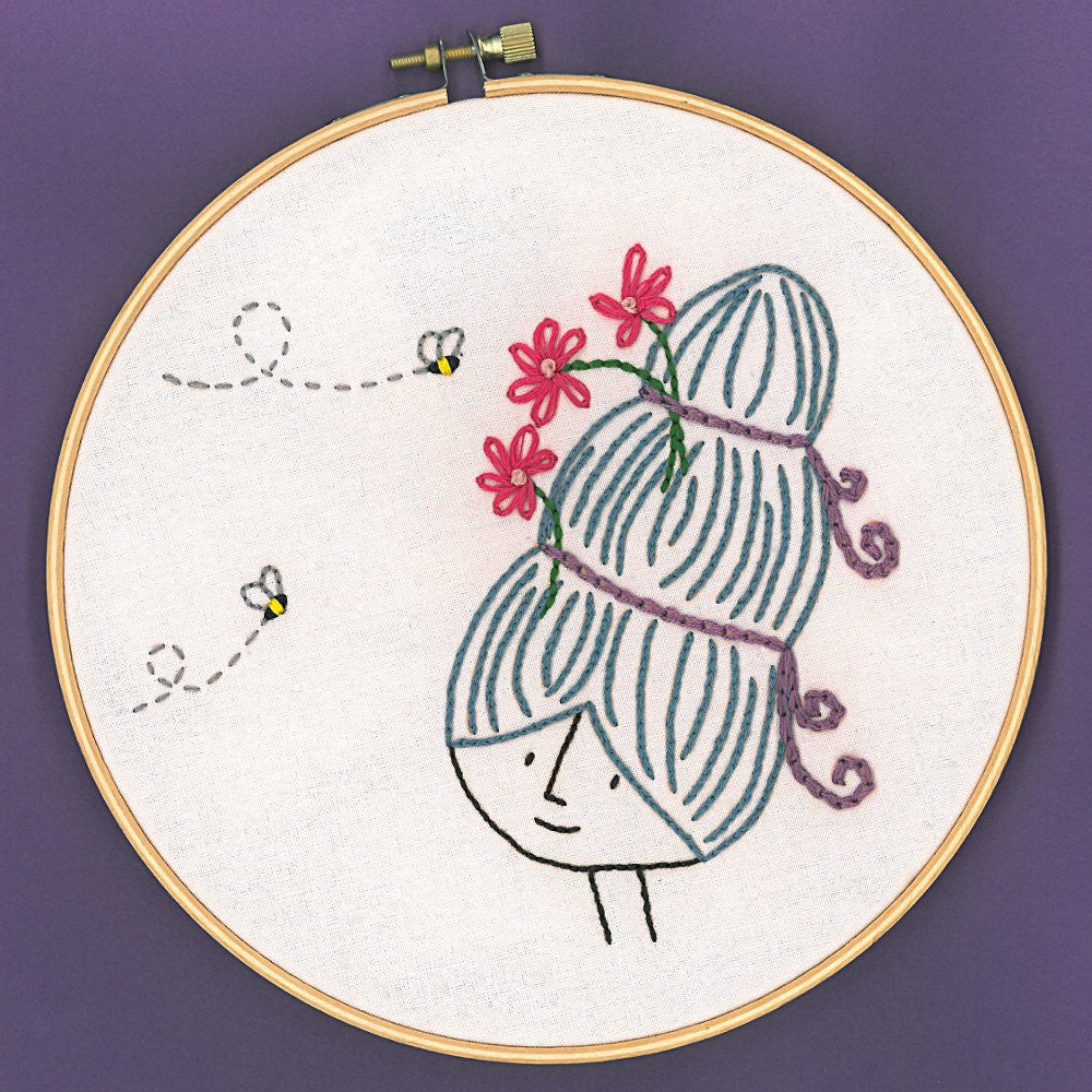 Betty's Beehive embroidery pattern