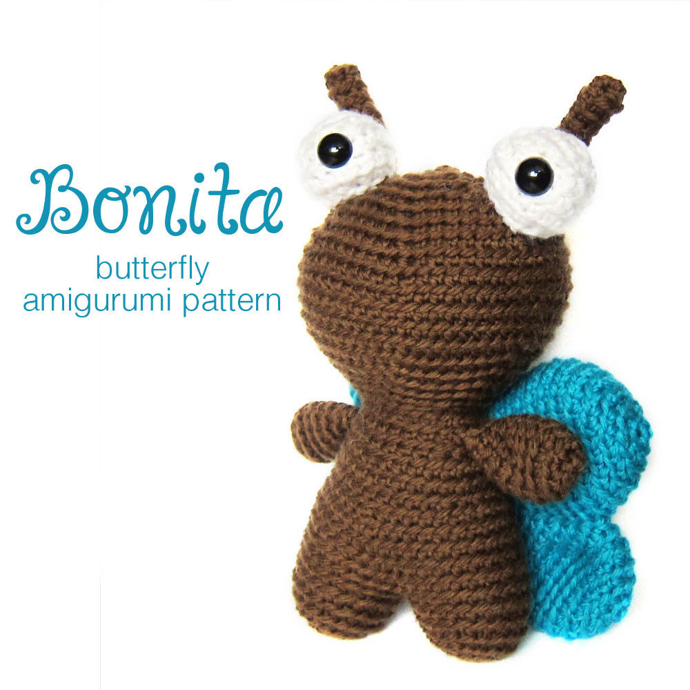 Bonita the Butterfly Crochet Amigurumi Pattern