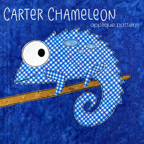 Carter Chameleon Applique Pattern