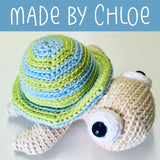 Bradley the Sea Turtle Crochet Amigurumi Pattern
