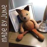 Cooper Cat Crochet Amigurumi Pattern