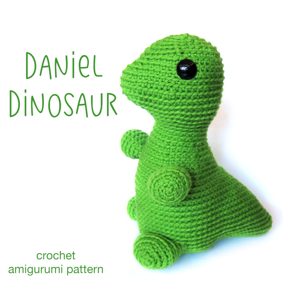 Daniel the Dinosaur Crochet Amigurumi Pattern