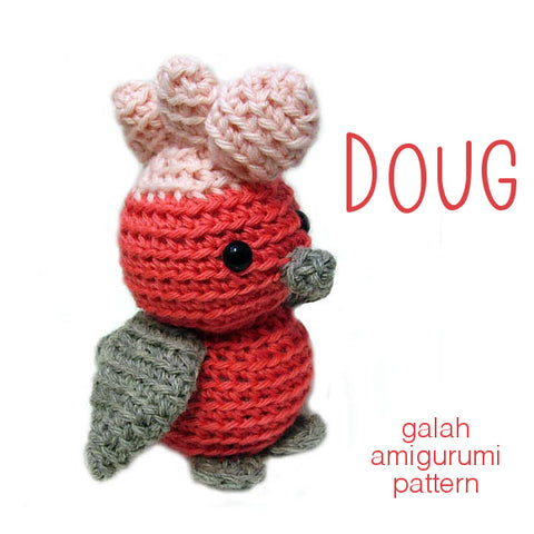 Doug the Galah Crochet Amigurumi Pattern