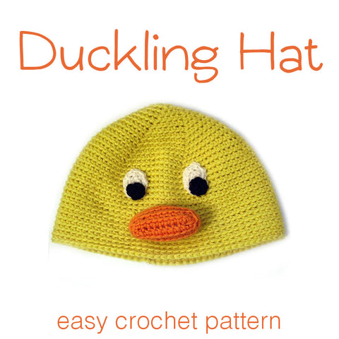 Duck Crochet Hat Pattern