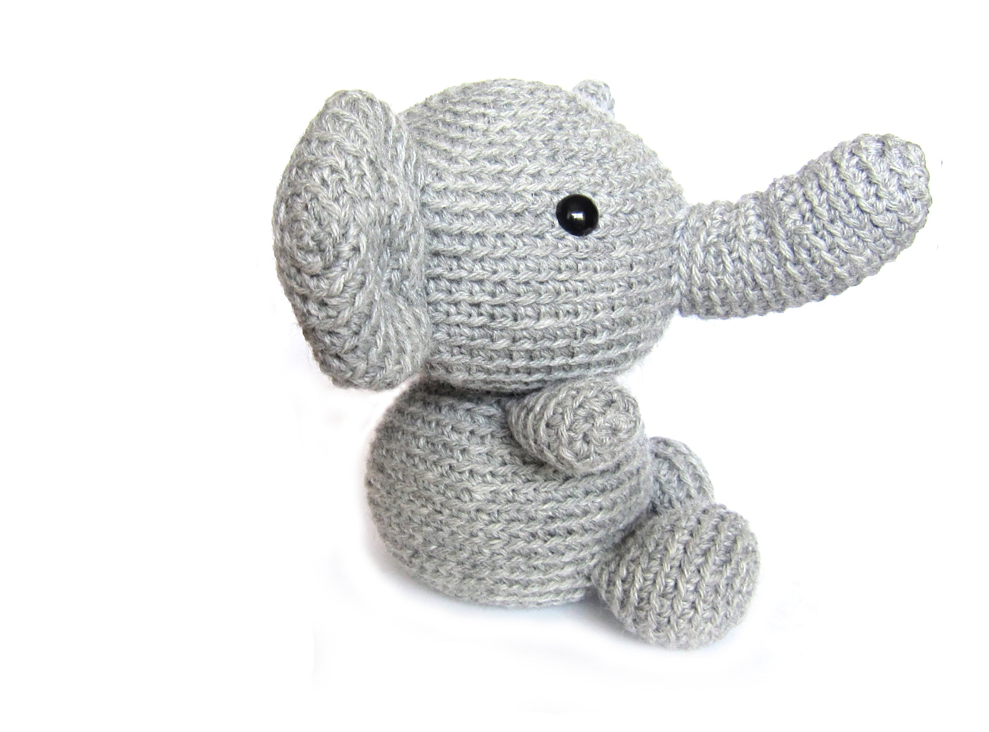 Ellie the Elephant Crochet Amigurumi Pattern