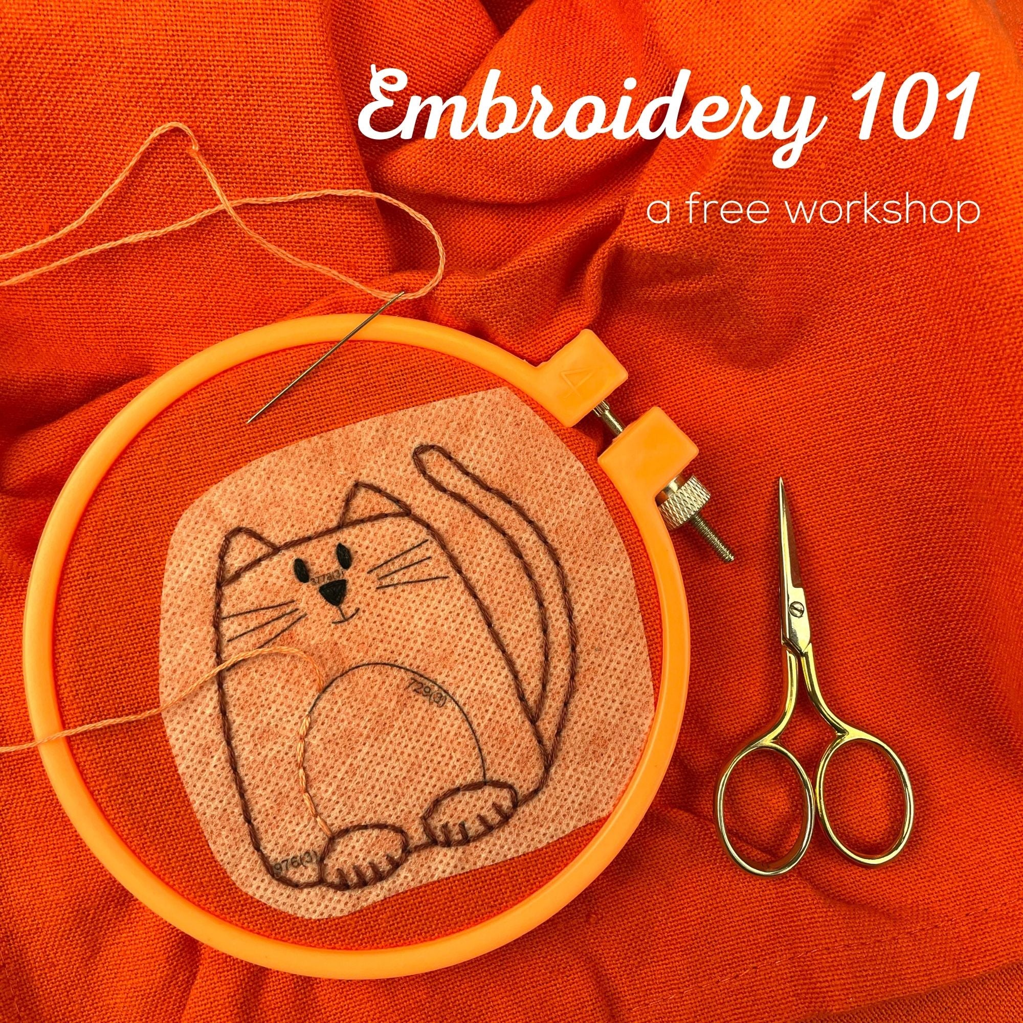 Embroidery 101