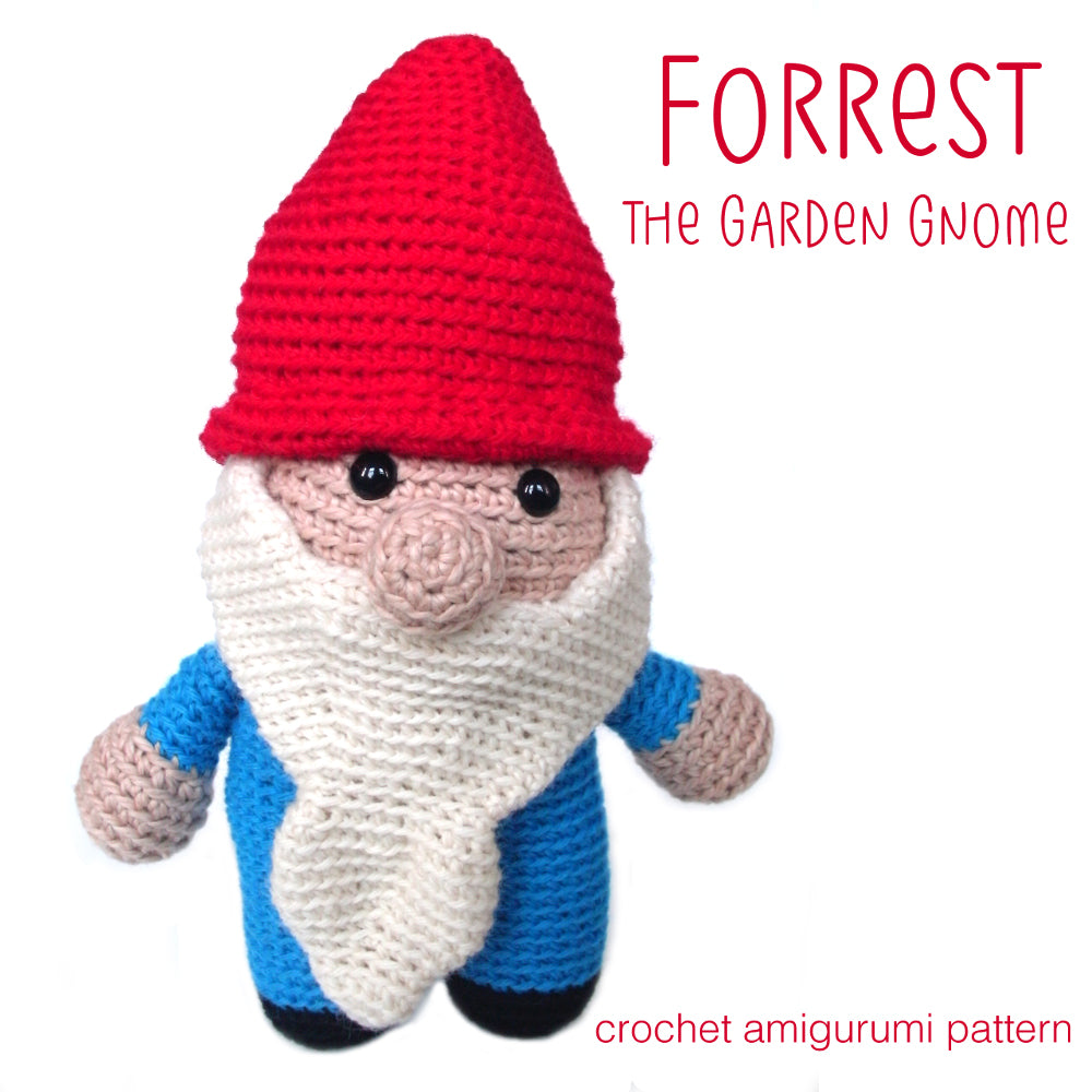 Forrest the Gnome Crochet Amigurumi Pattern