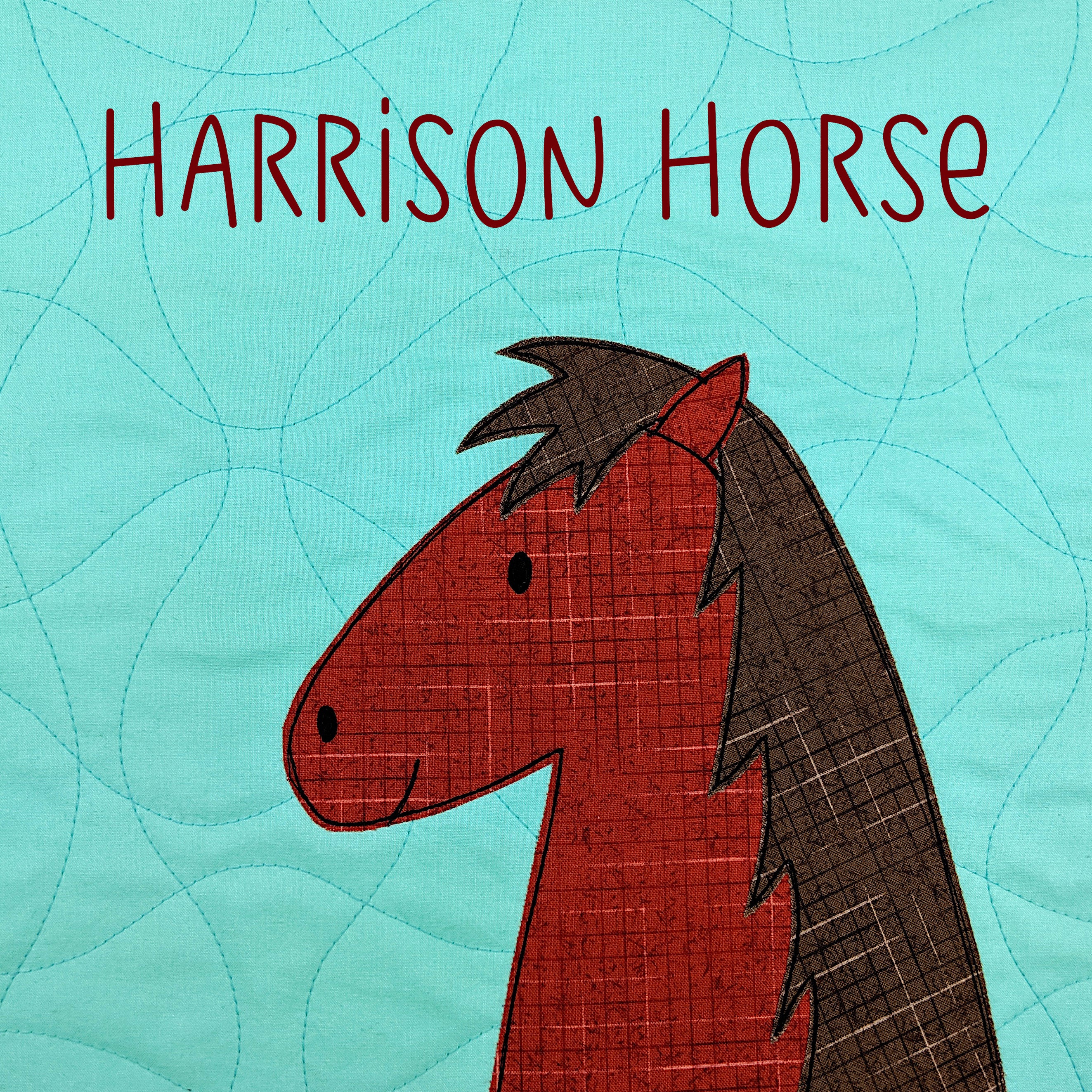 Harrison Horse/Ursula Unicorn Applique Pattern