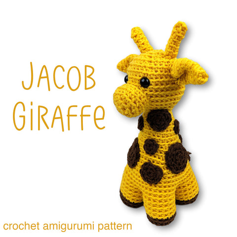 Jacob Giraffe Crochet Amigurumi Pattern
