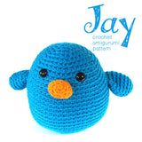 Jay the Bird - crochet amigurumi pattern