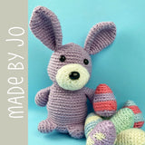 Blair the Ghost Bunny Crochet Amigurumi Pattern