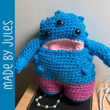 Merrick the Monster Crochet Amigurumi Pattern