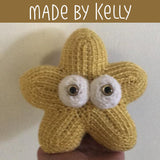 Sammy the Starfish Crochet Amigurumi Pattern