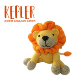 Kepler the Lion Crochet Amigurumi Pattern