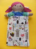 Camping Set - Dress Up Bunch Shirt, Overalls and Sleeping Bag