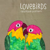 Lovebirds Applique Pattern