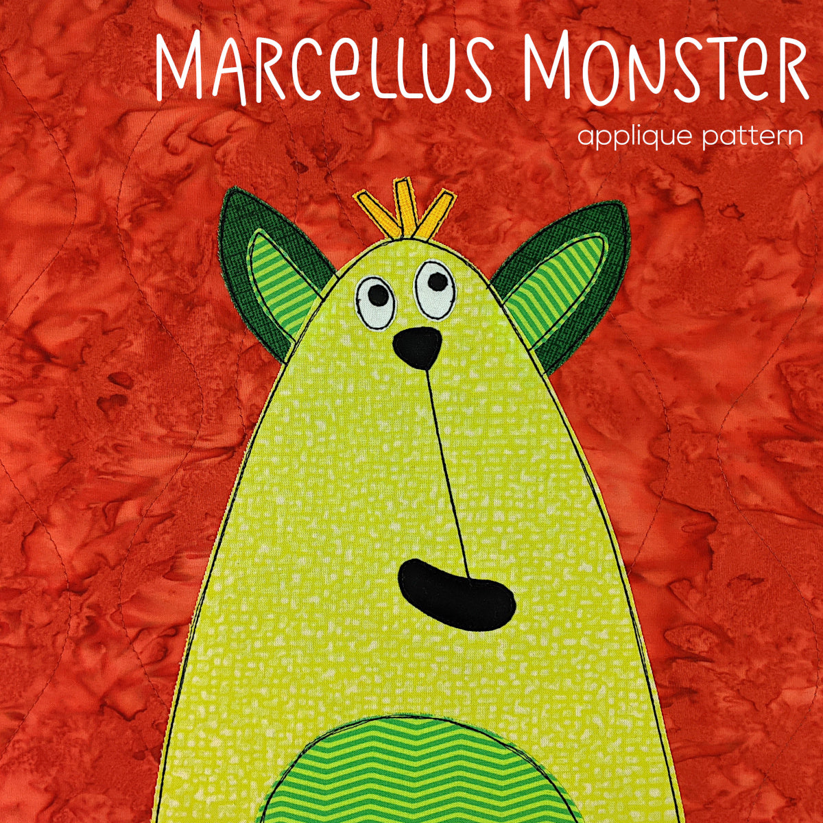 Marcellus Monster Applique Pattern
