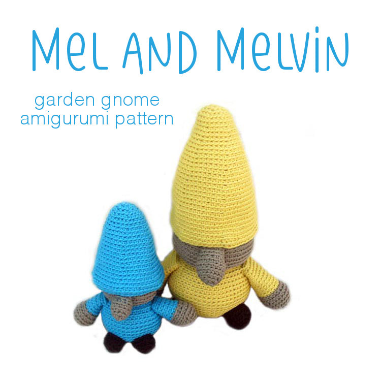 Mel and Melvin the Gnomes Crochet Amigurumi Pattern