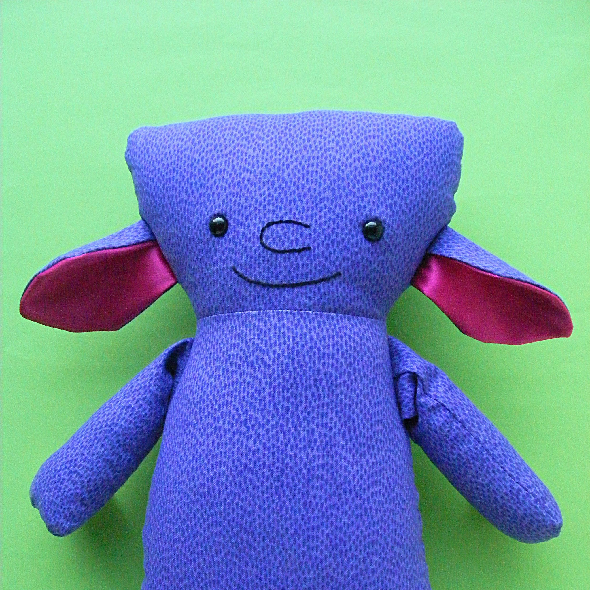 Meep - a Monster Softie Pattern for the Dress Up Bunch