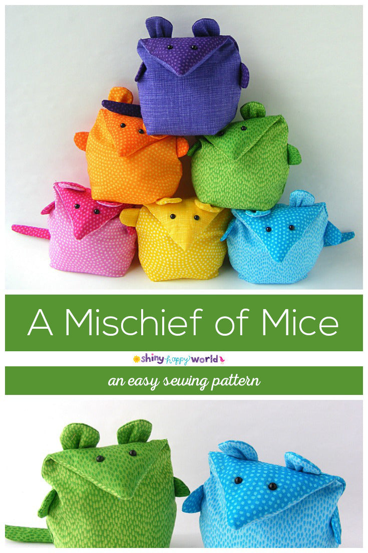 Mischief of Mice - Mouse Softie Pattern