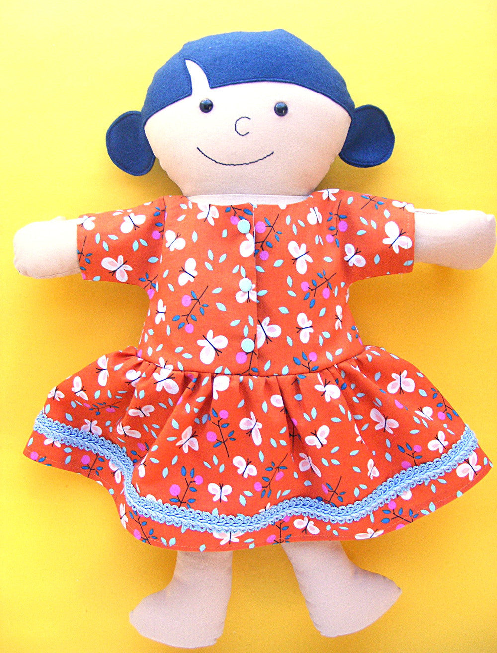 Dress Up Bunch Doll Raincoat Pattern